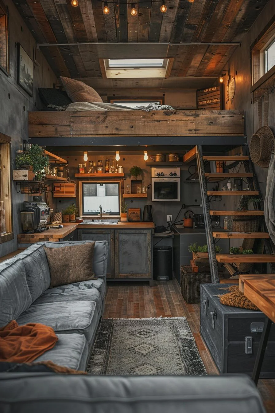 2. Estilo industrial crudo en mini casas - photo 4