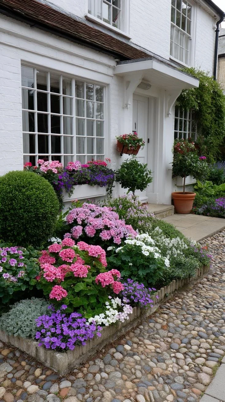 21. Casa inglesa con flores en cada ventana - photo 2