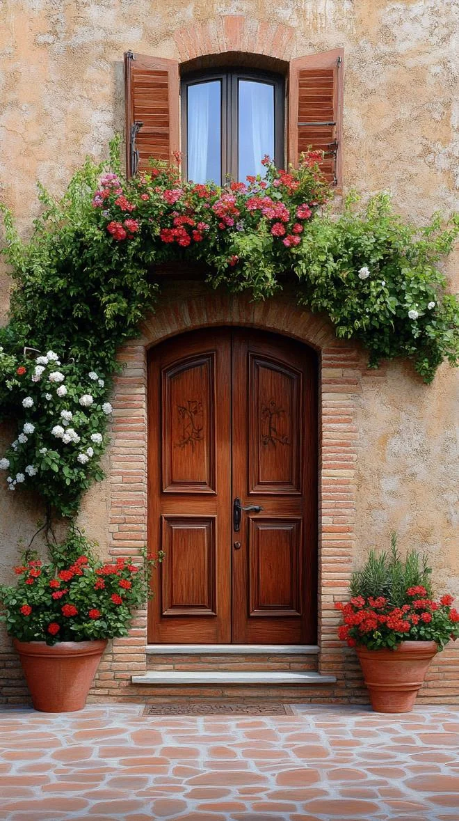 13. Ideas elegantes de exteriores mediterráneos