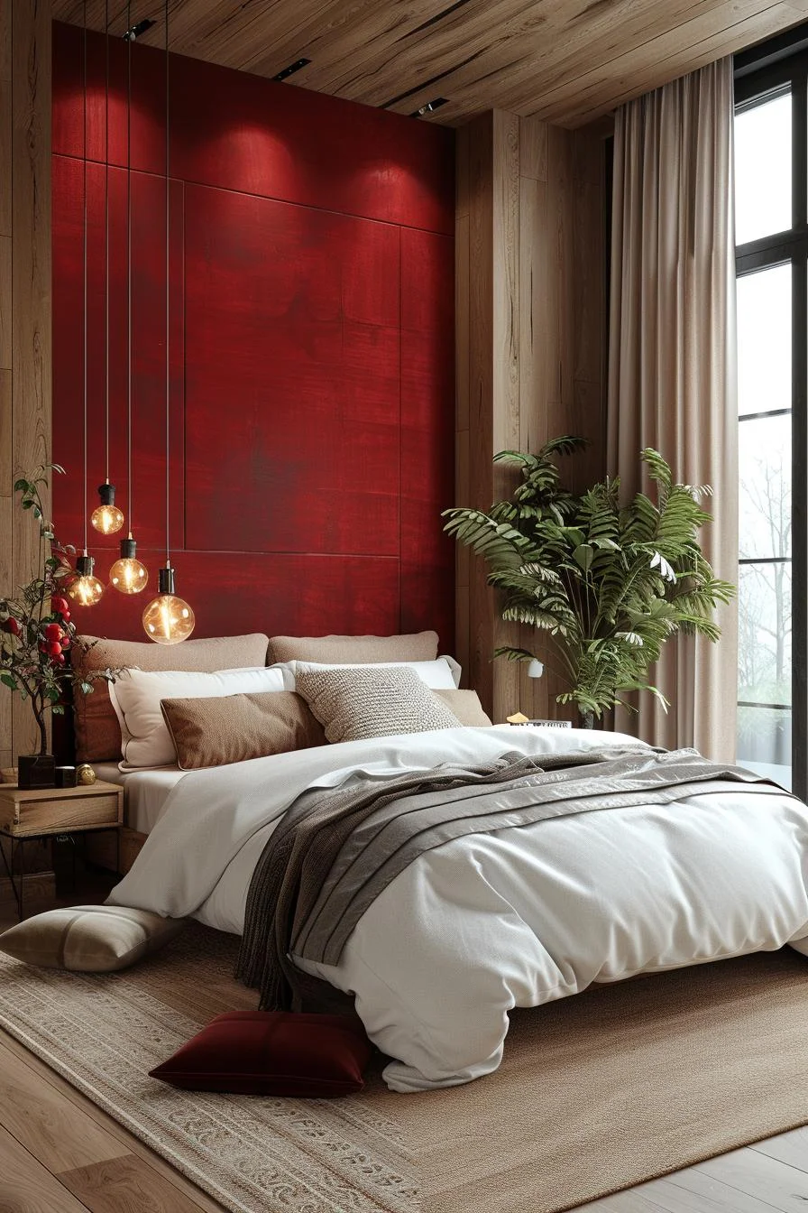7. Ideas para un dormitorio moderno terroso - photo 2