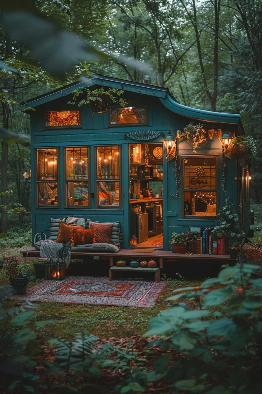 13. Inspiración bohemia para casas diminutas - photo 2