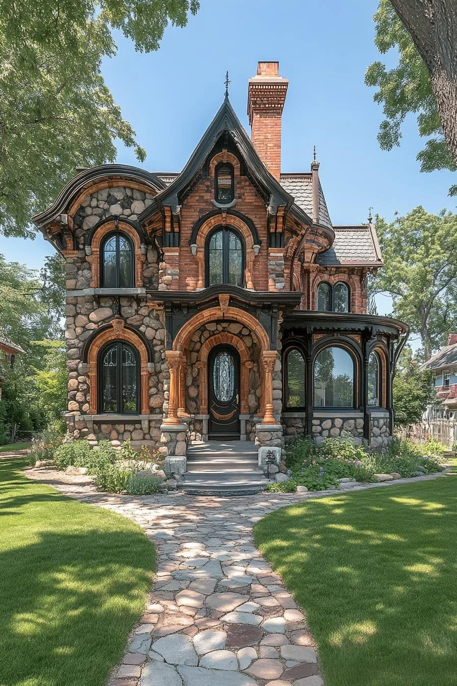 Pebble-Embraced Castle Bungalow