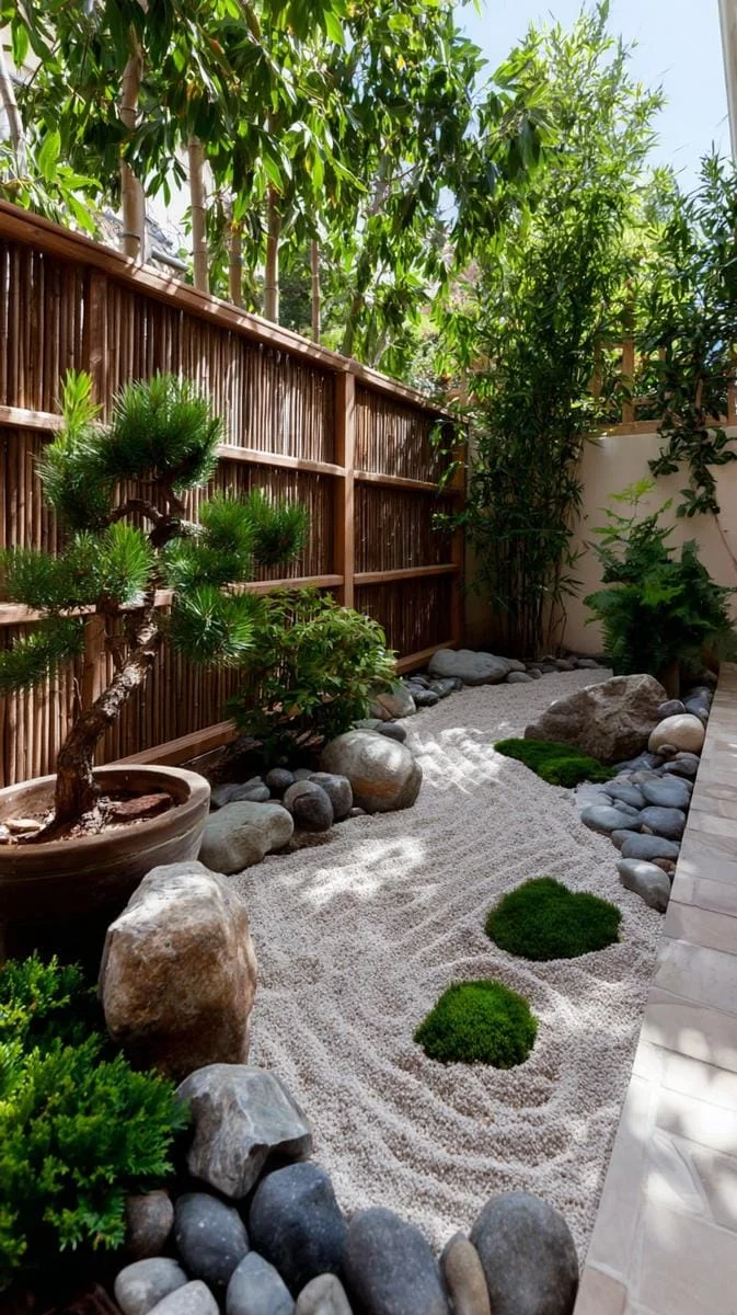 13. Mini jardín zen con grava rastrillada - photo 2