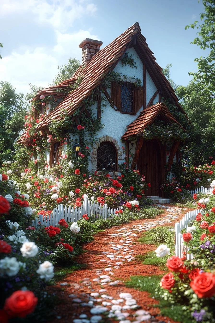 The Rose-Clad Storybook Hideaway