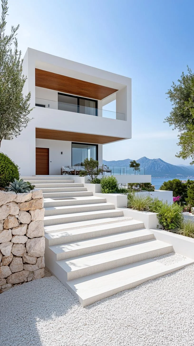 12. Diseño exterior mediterráneo resplandeciente