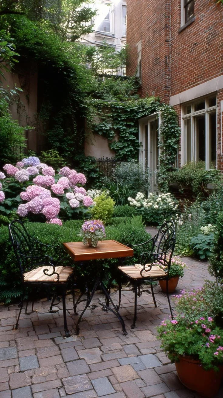 7. Patio acogedor con perennes inglesas - photo 2
