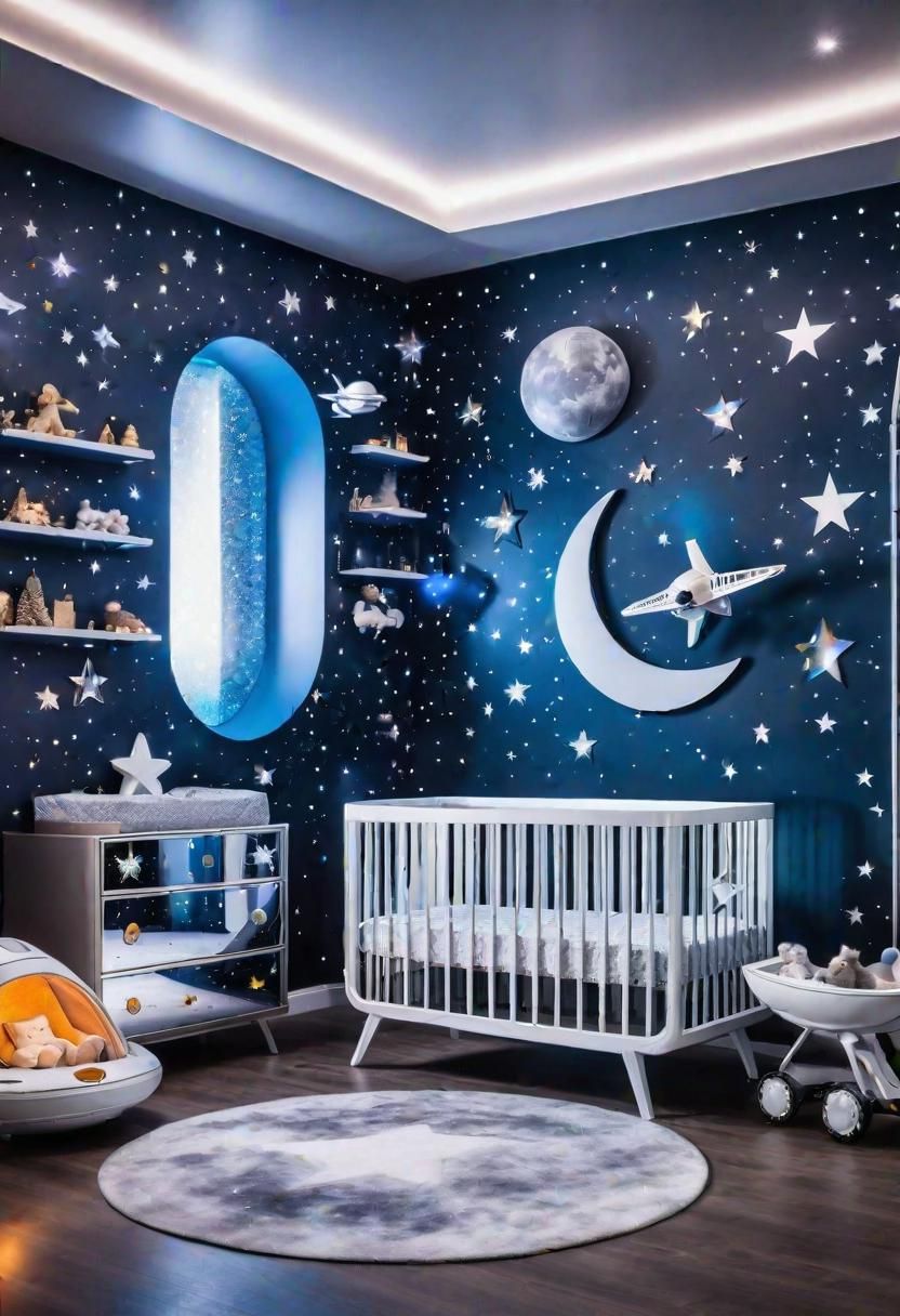 15. Futuristic Nursery Design Inspiration