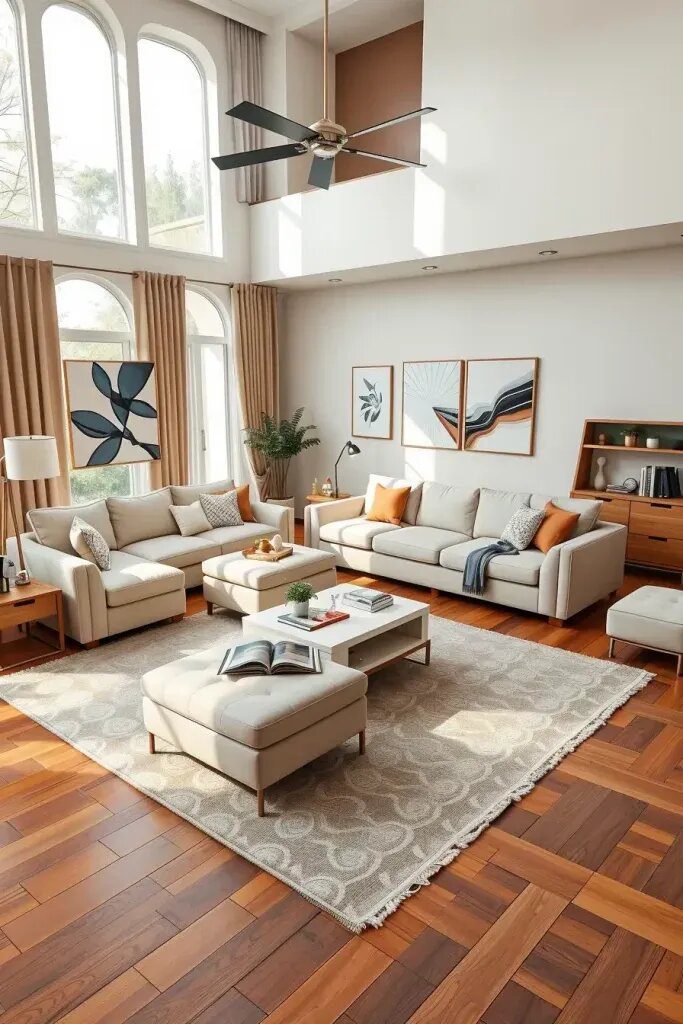 Modular Sofas for Flexible Family Living