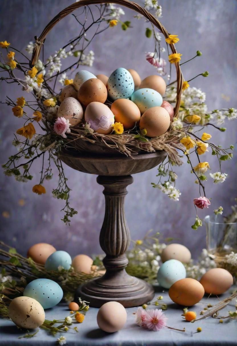22. Egg Ornaments with Pressed Flowers - photo 2