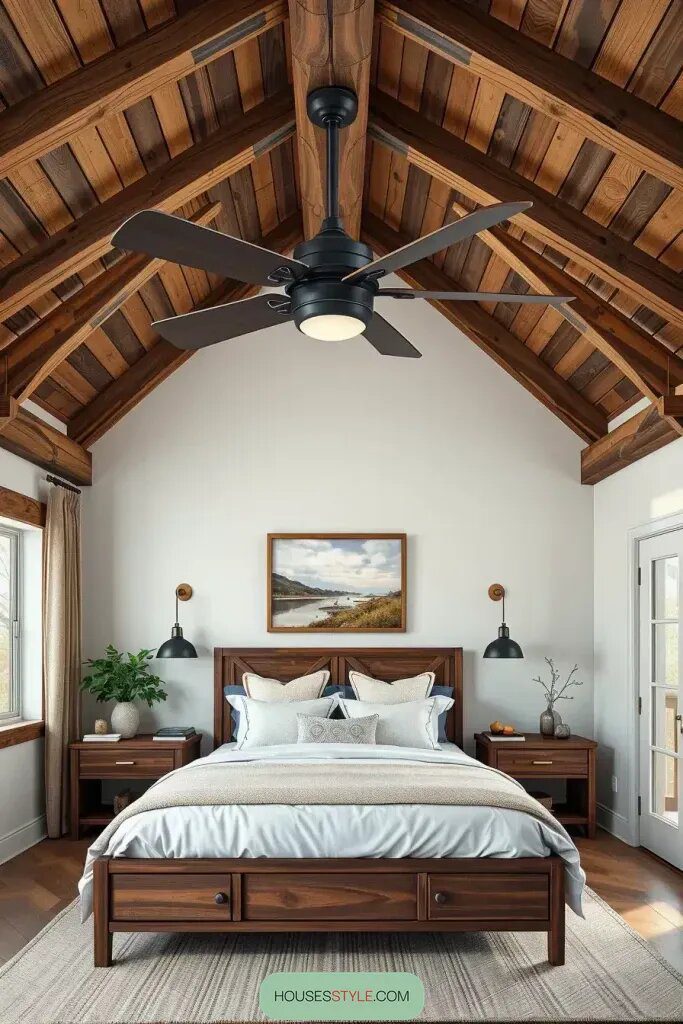 Modern Rustic Ceiling Fan Ideas - photo 2