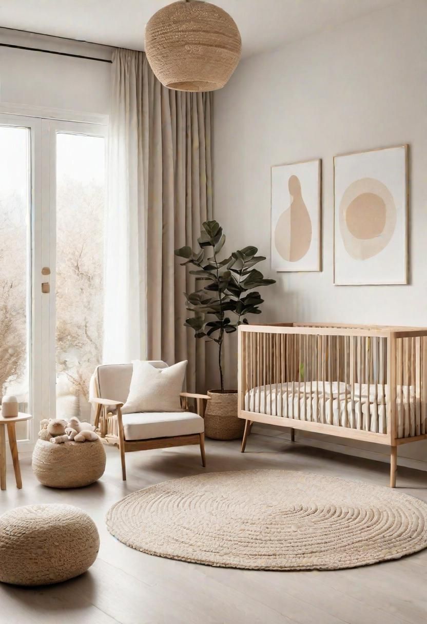 1. Scandi Neutral Nursery Color Palette