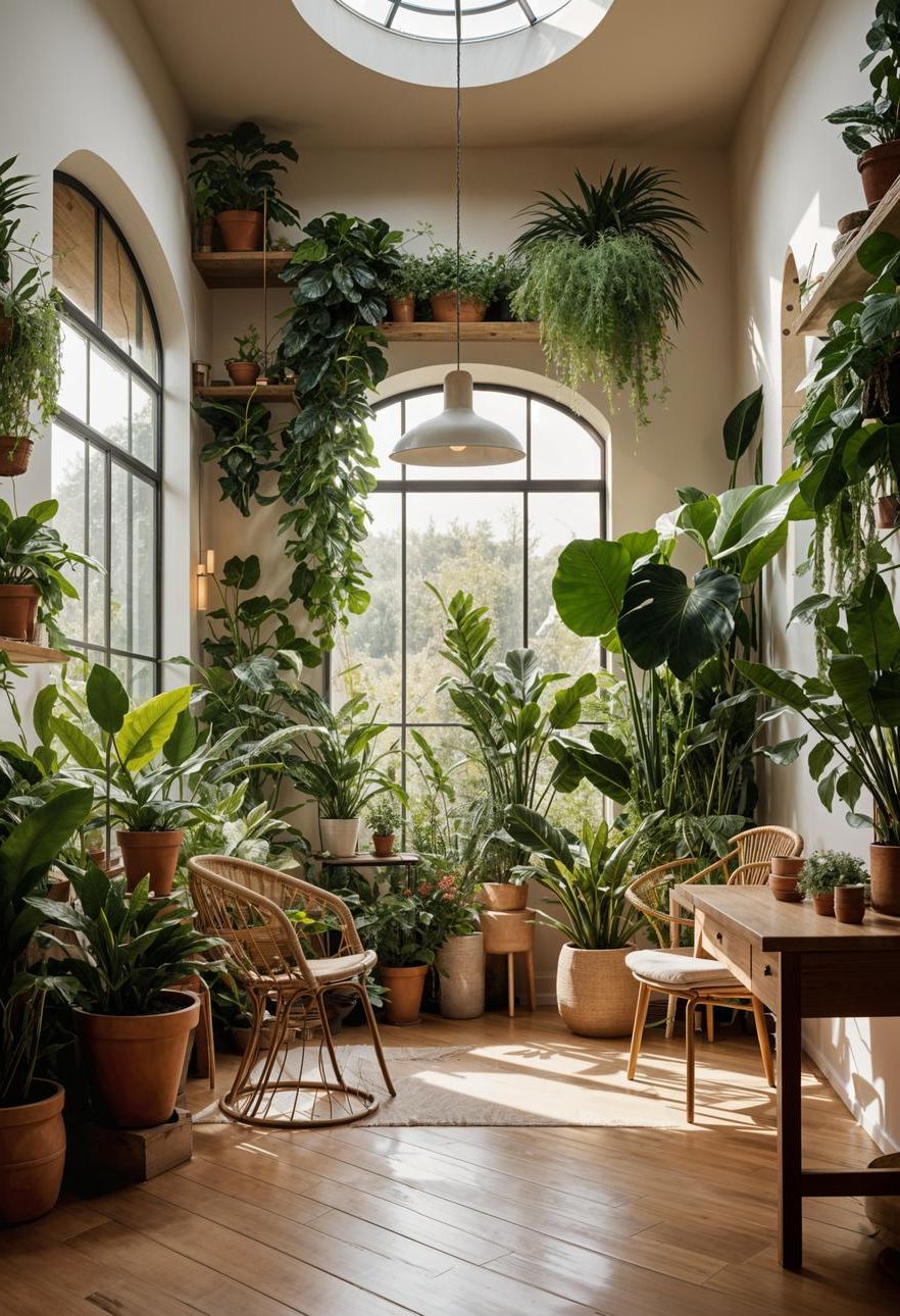 11. Sunny Botanical Garden Room Decor - photo 2