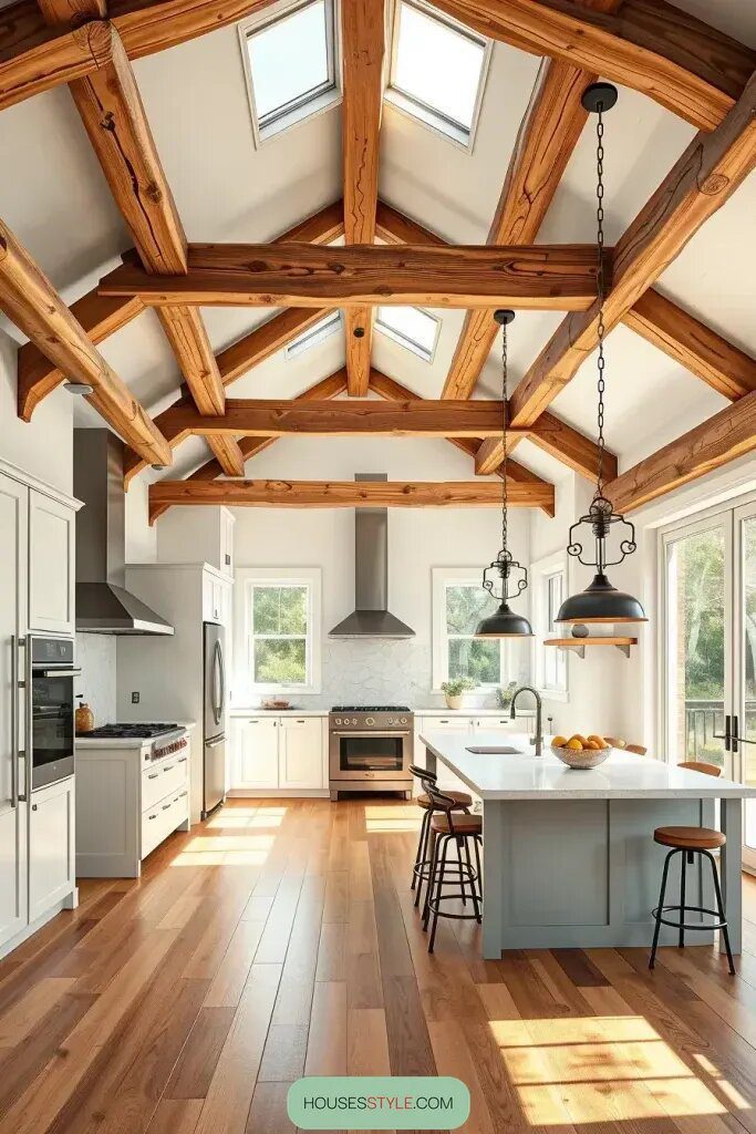 Why Exposed Beams Elevate Kitchen Design - photo 2