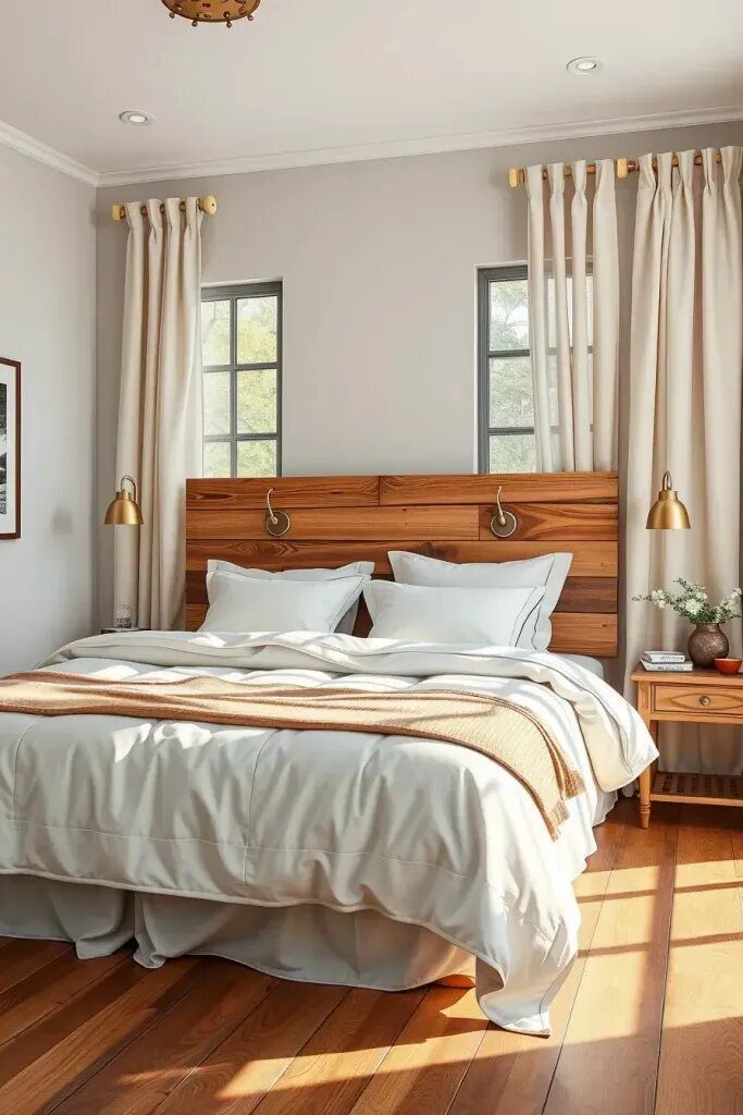 Building a Farmhouse-Style Headboard