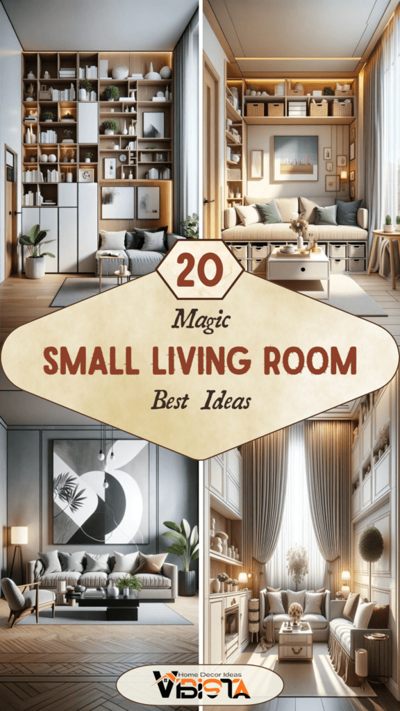 20 Small Living Room Ideas For A Cozy &amp; Spacious Feel