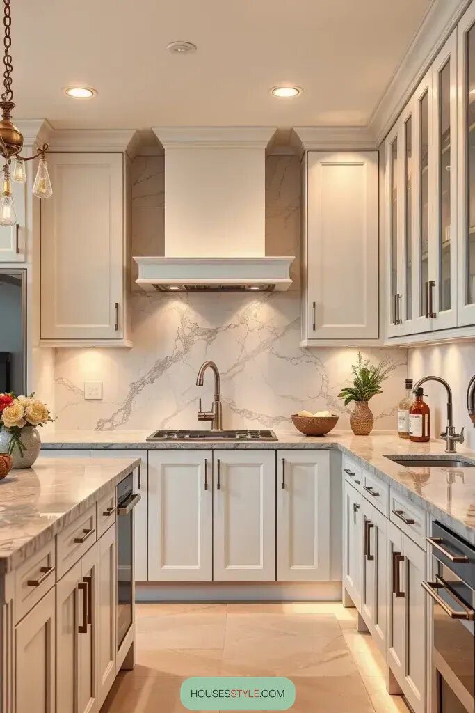 Textured Natural Stone Backsplash Ideas - photo 2