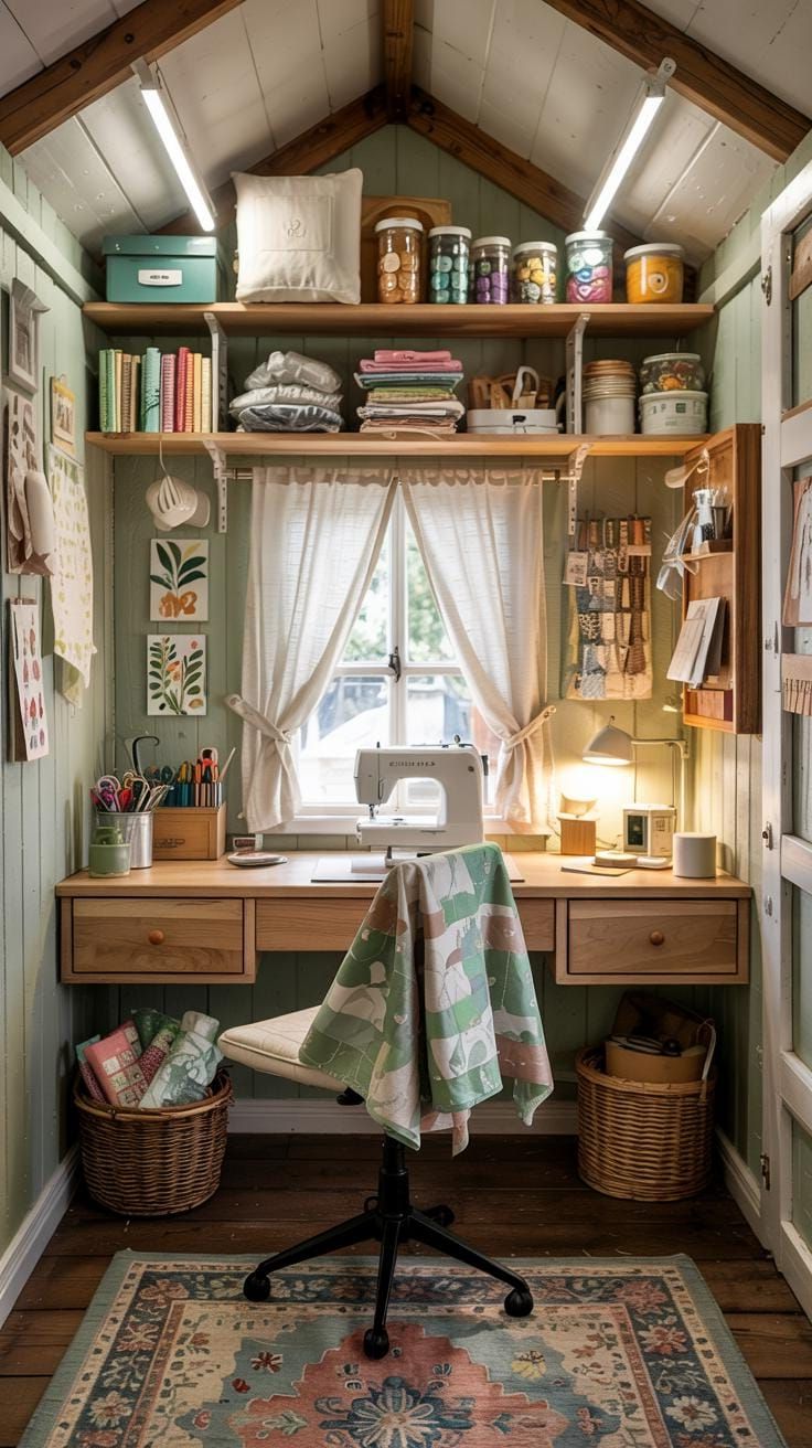 25. Cozy Nook With a Floating Desk and Soft Lighting - photo 2