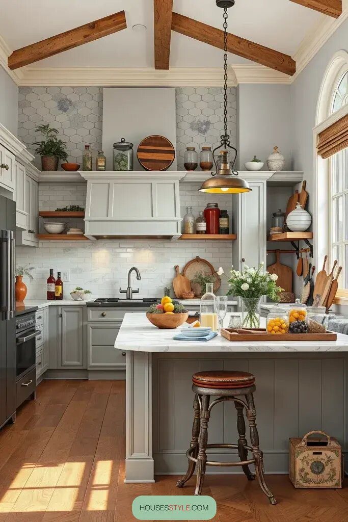 Vintage Finds That Add Character to Kitchens