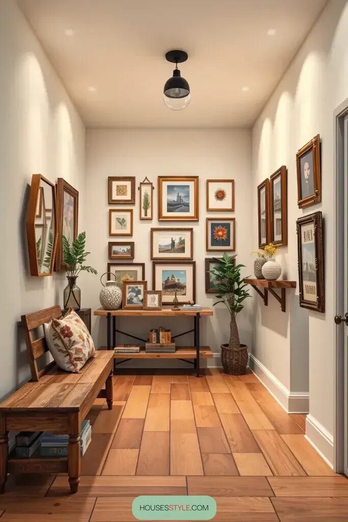 Wood-Framed Gallery Walls for Extra Warmth - photo 2