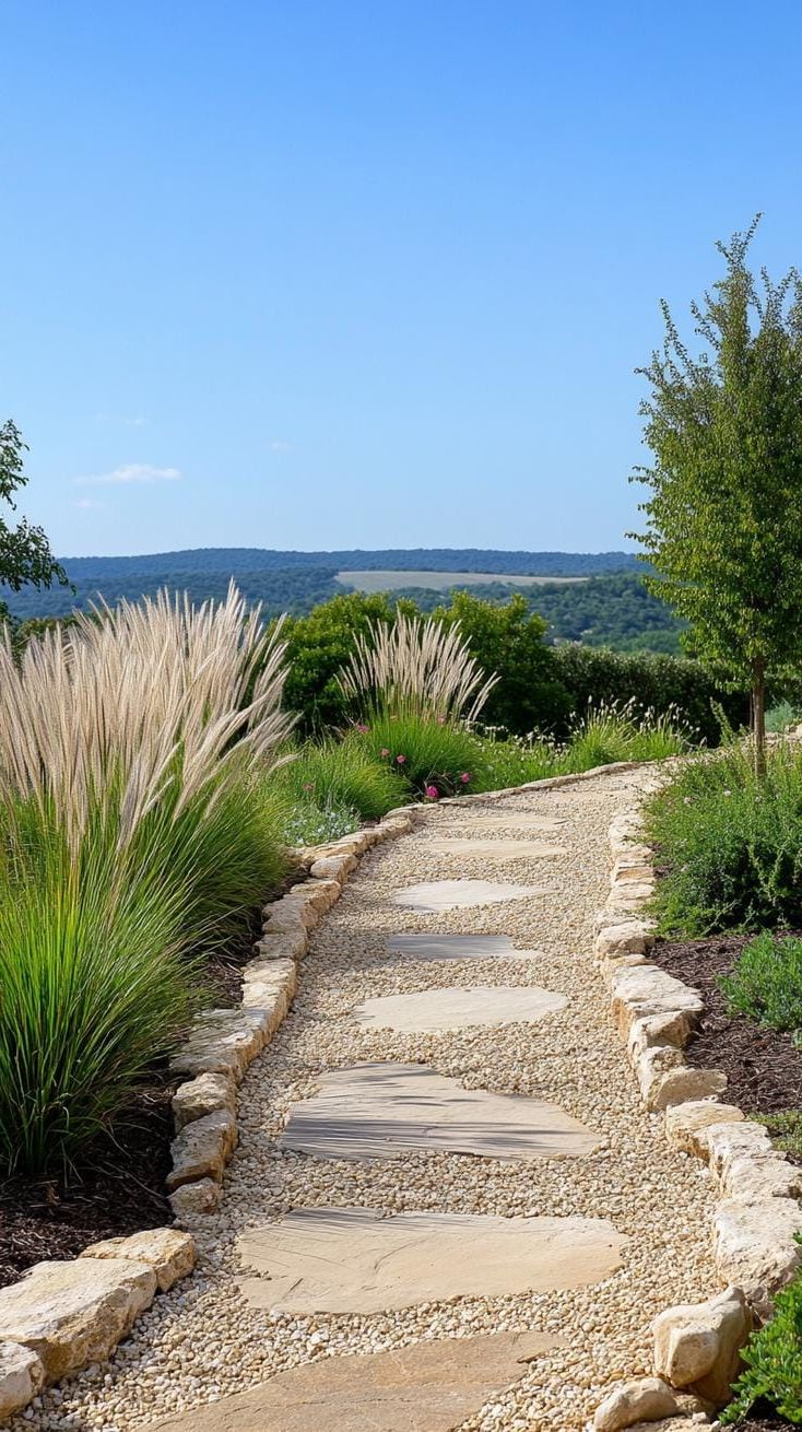 16. Ornamental Grasses on a Rocky Slope - photo 2