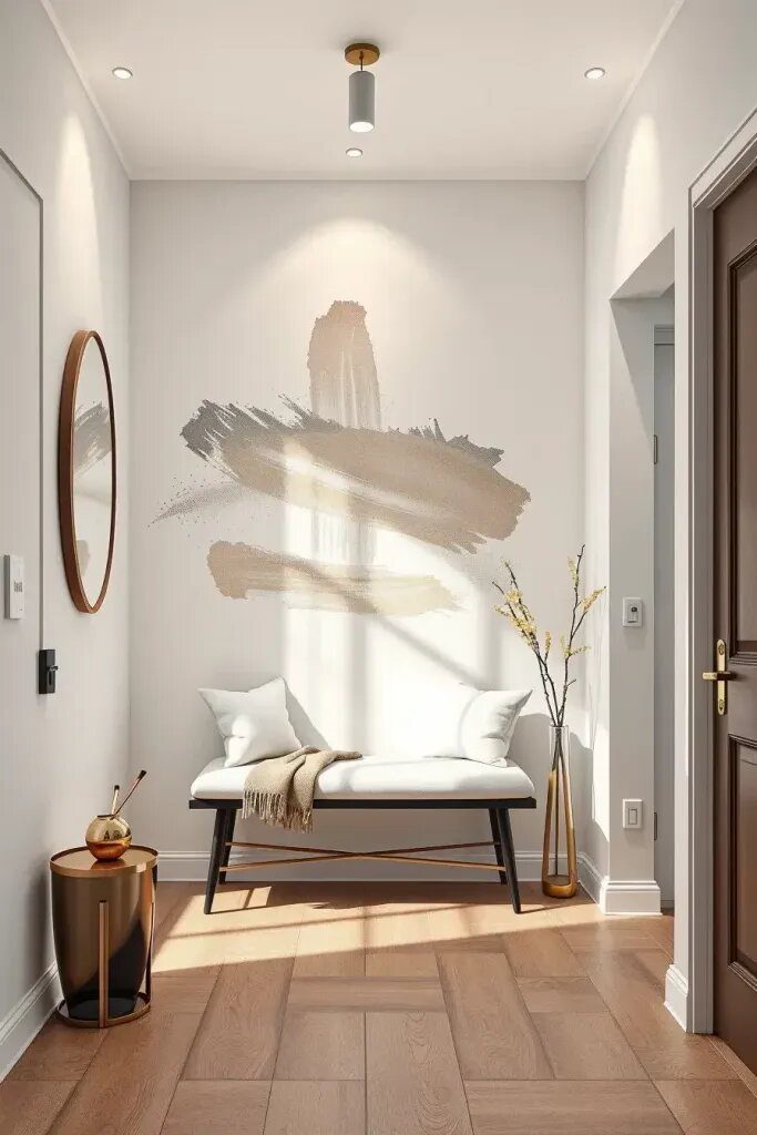 Picking the Right Wall for a Painted Entryway Feature - photo 2