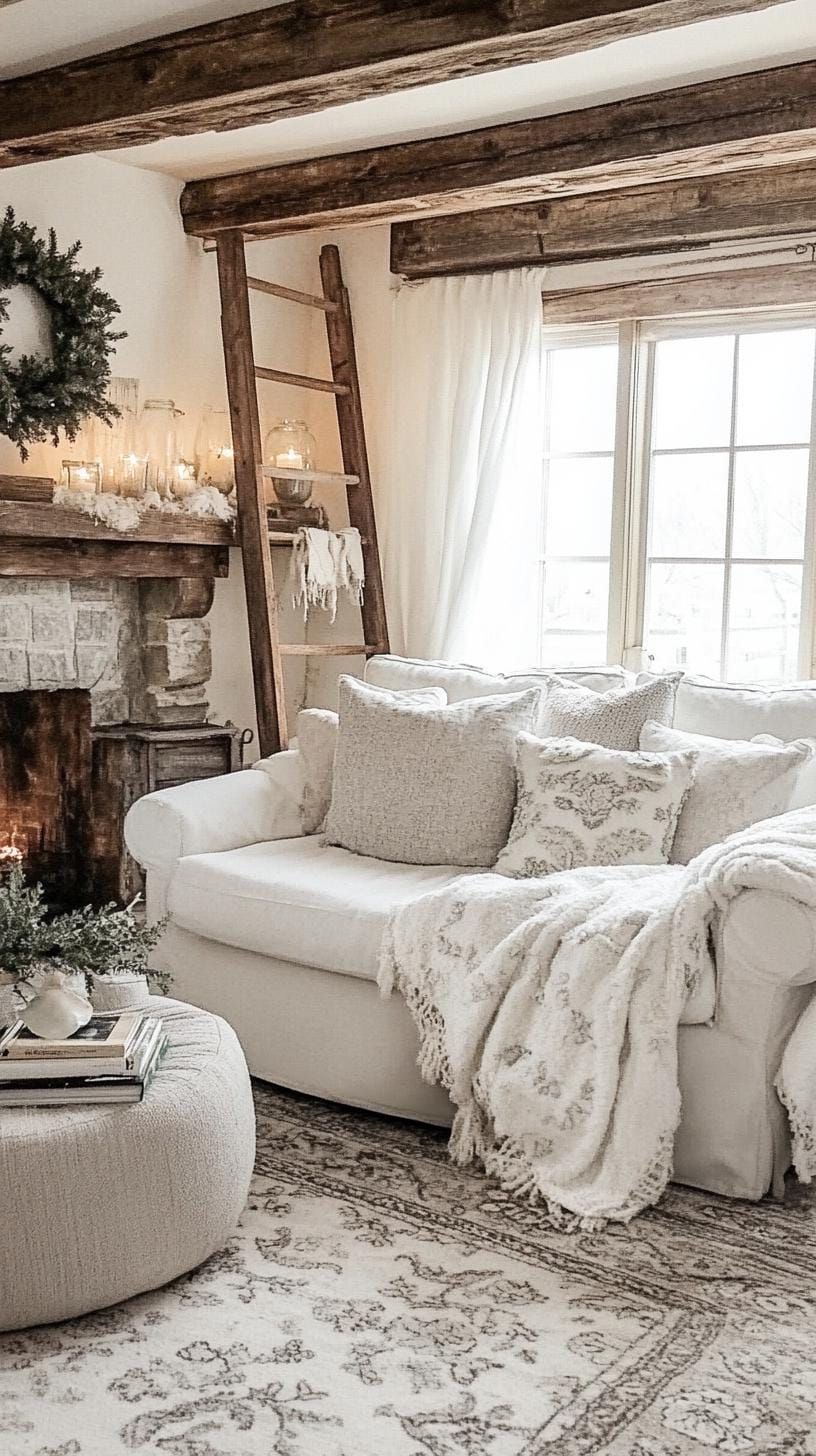 10. Styling with Rustic Wood Ladders - photo 2