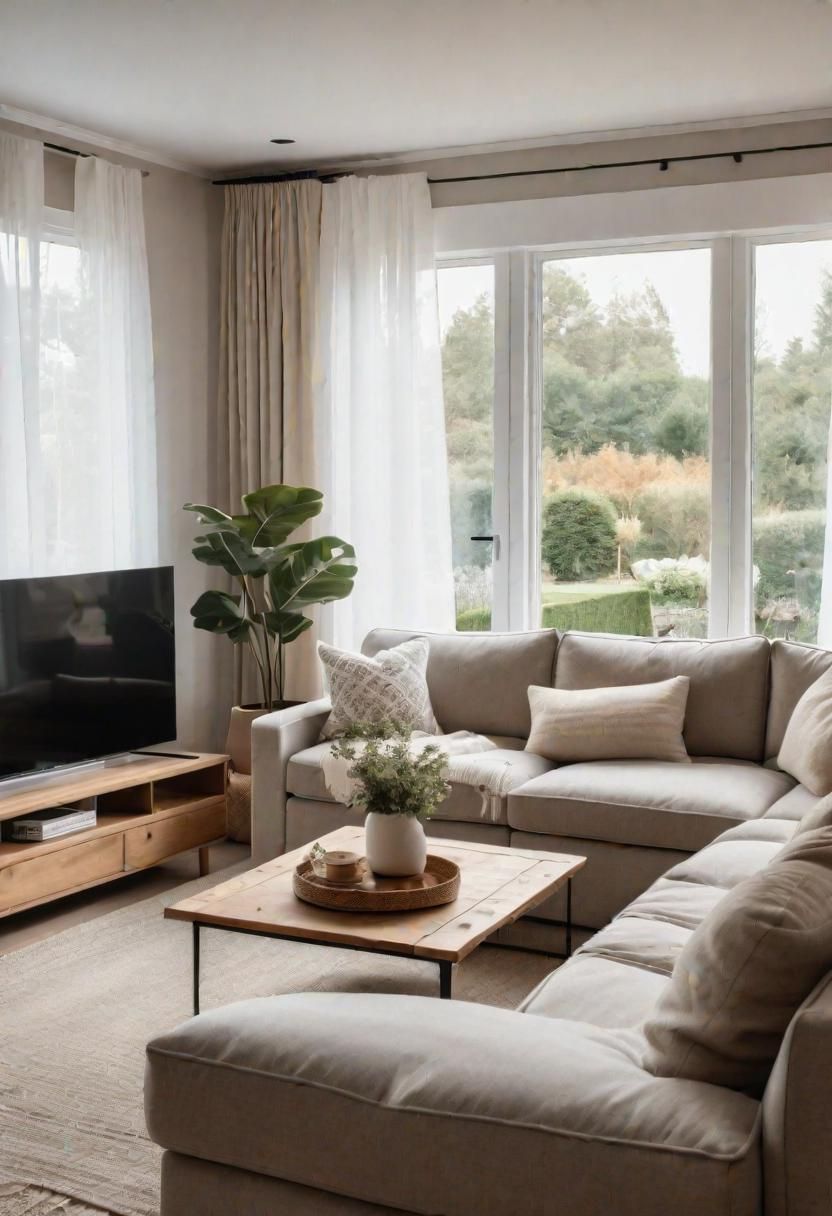 39. Cottage Living Room in Warm White
