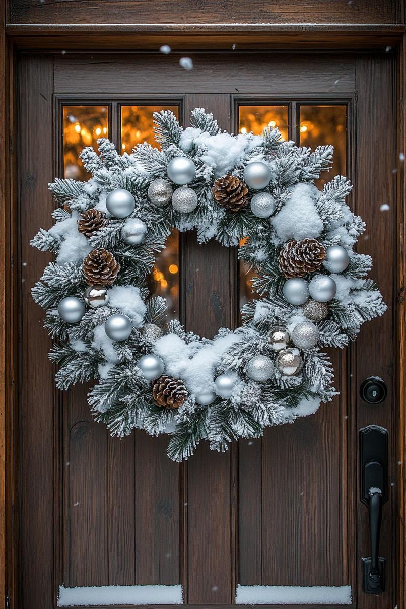 2. Festive White Wreath Inspiration - photo 2