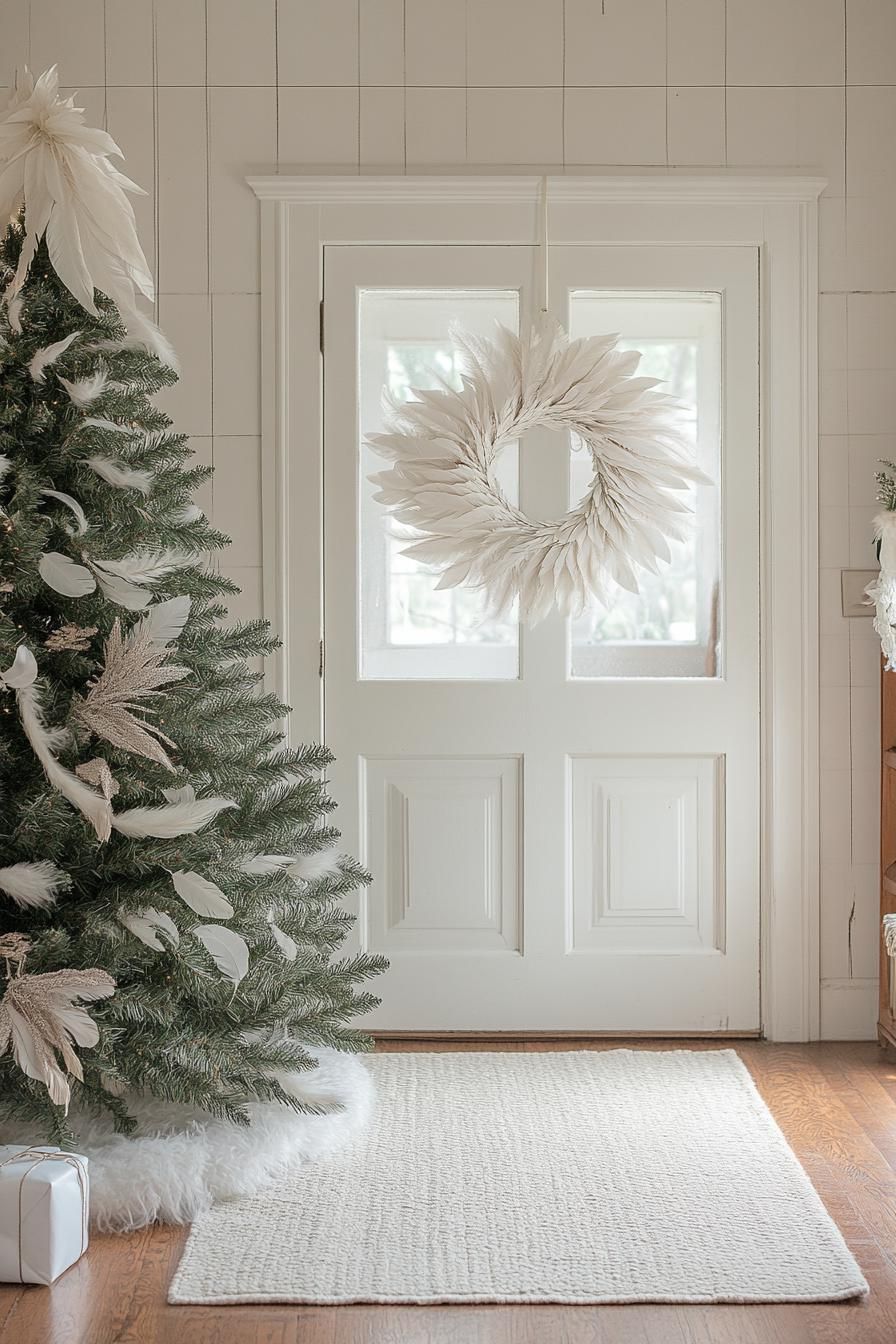 14. Feather Wreaths and Tree Toppers - photo 2