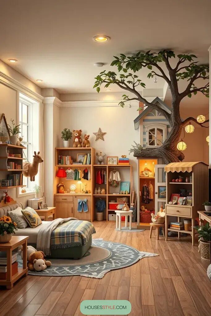 Imaginative Play Zones Built Into Bedrooms - photo 2