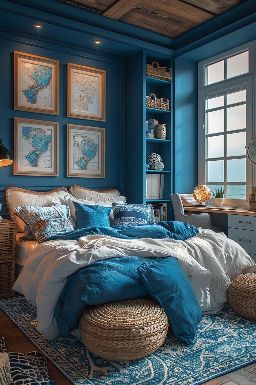 14. Coastal-Inspired Dorm Decor - photo 2