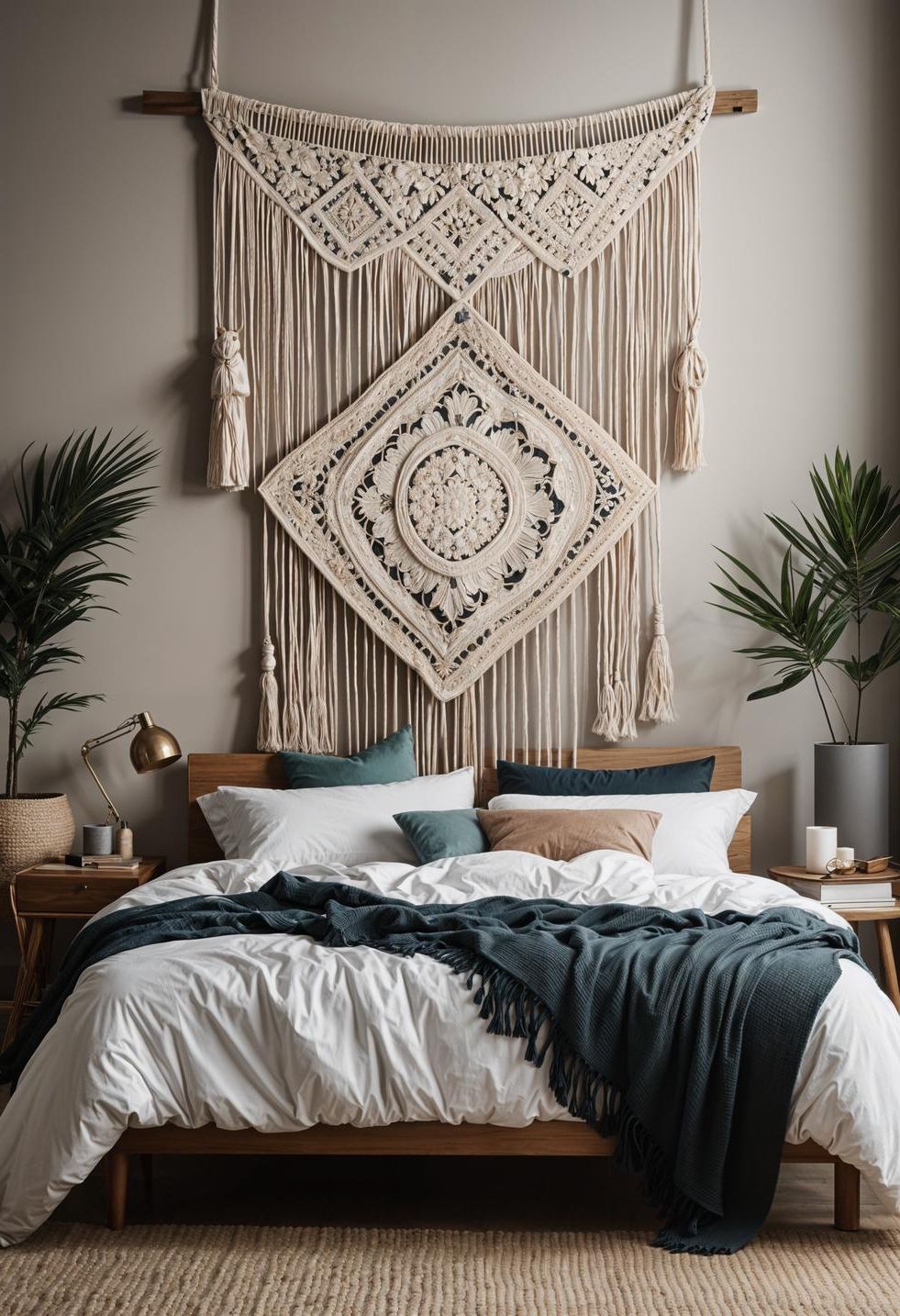 10. Bohemian Macrame Wall Hanging Trend