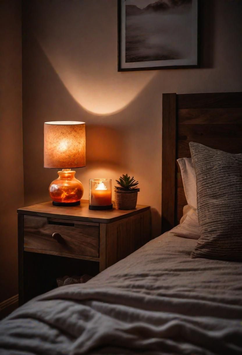23. Salt Lamps for Earthy Bedroom Lighting - photo 2