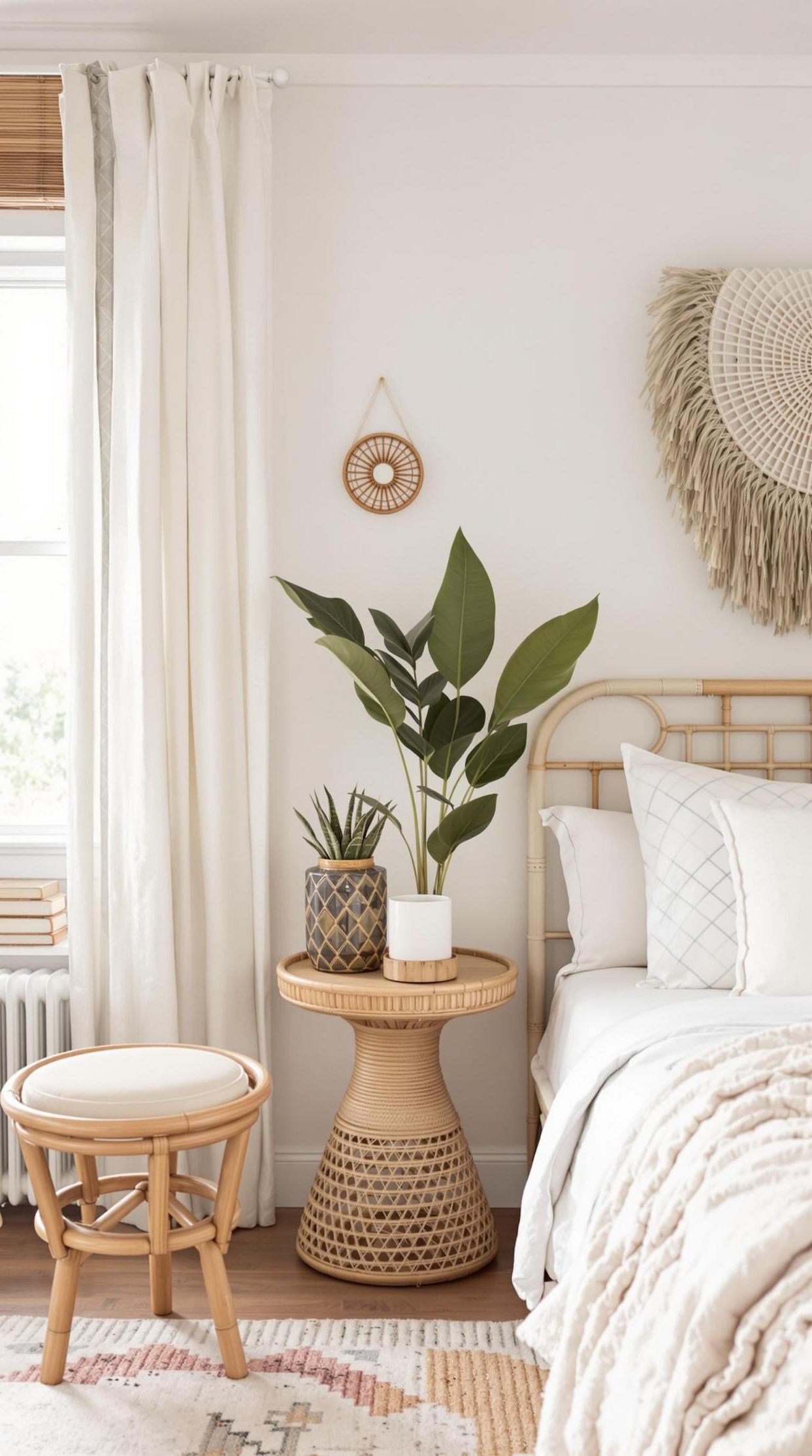 7. Wicker and Rattan Room Accents
