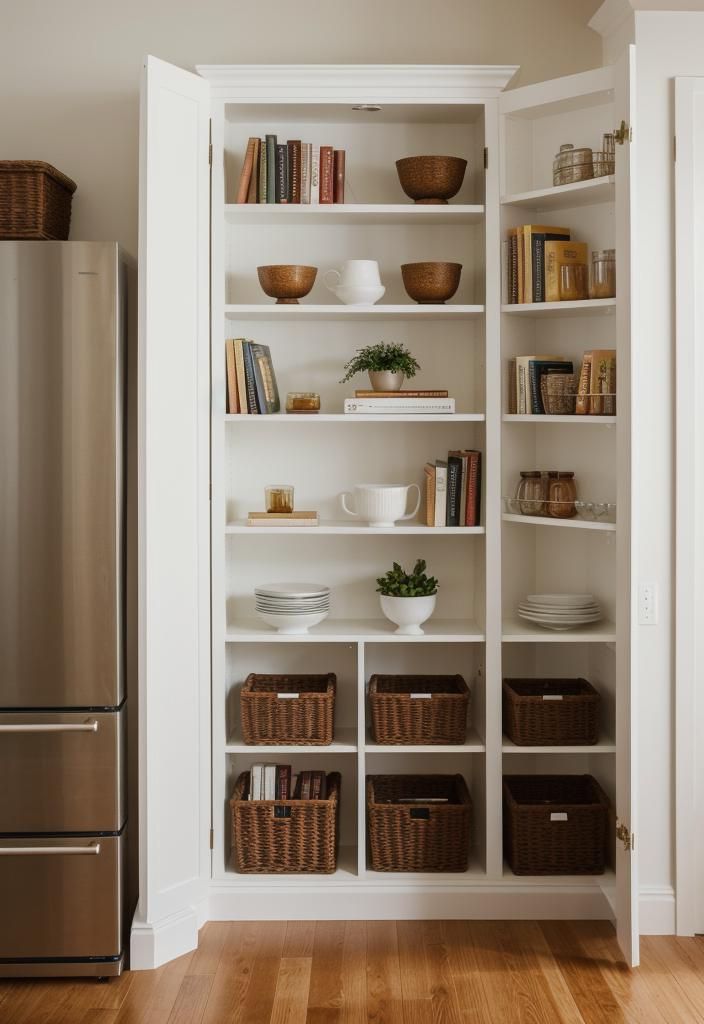 19. Built-In Cookbook Shelf Ideas