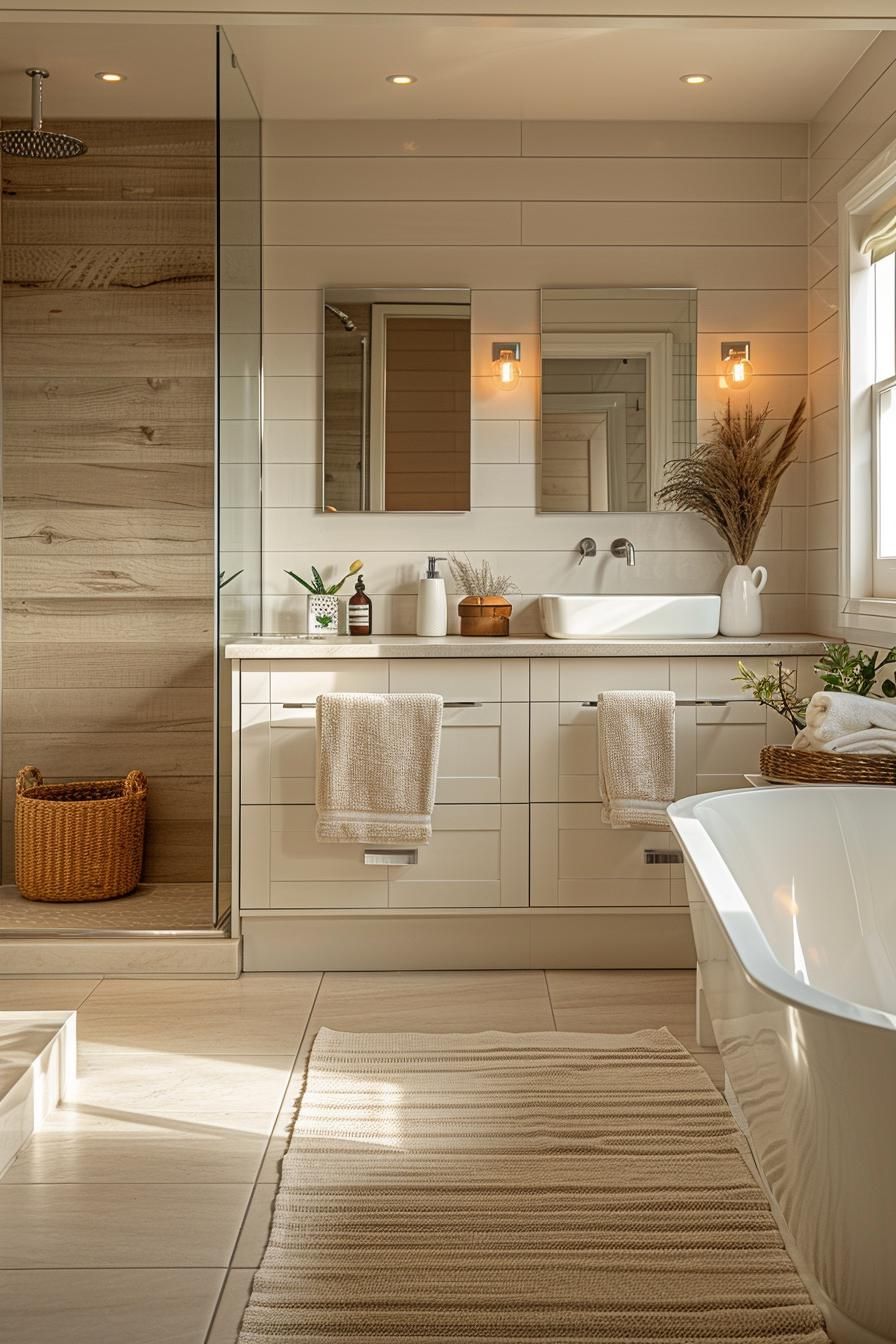 19. Beachy Tile Ideas for a Coastal Bathroom - photo 2