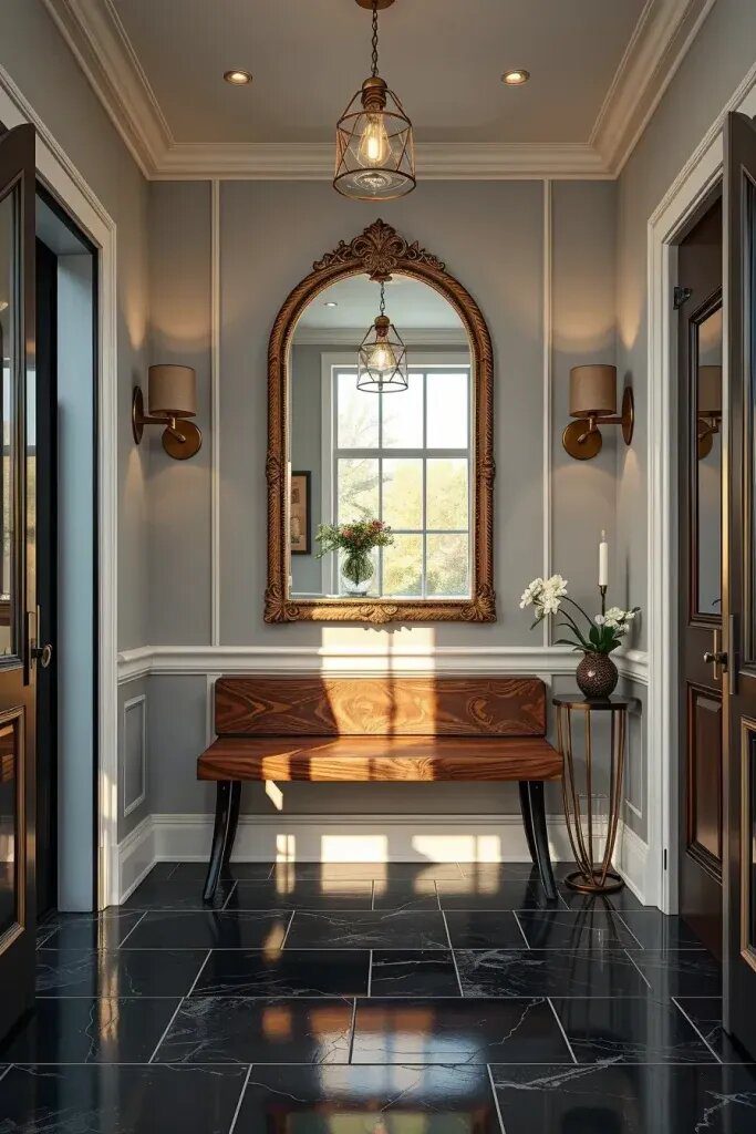 Two-Faced Mirrors Add Extra Drama