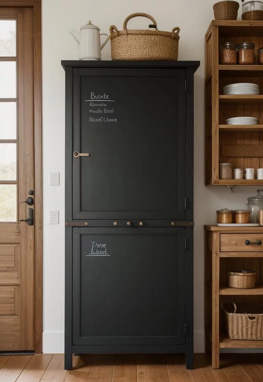 30. Chalkboard Labels for Cupboards