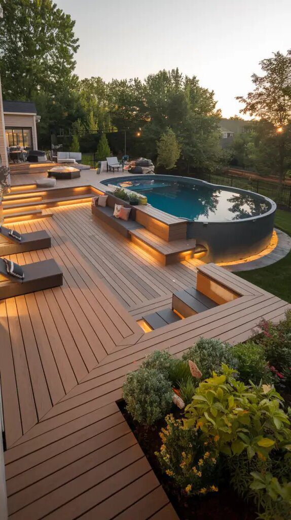 Upscale Decking Options for Pool Relaxation - photo 2