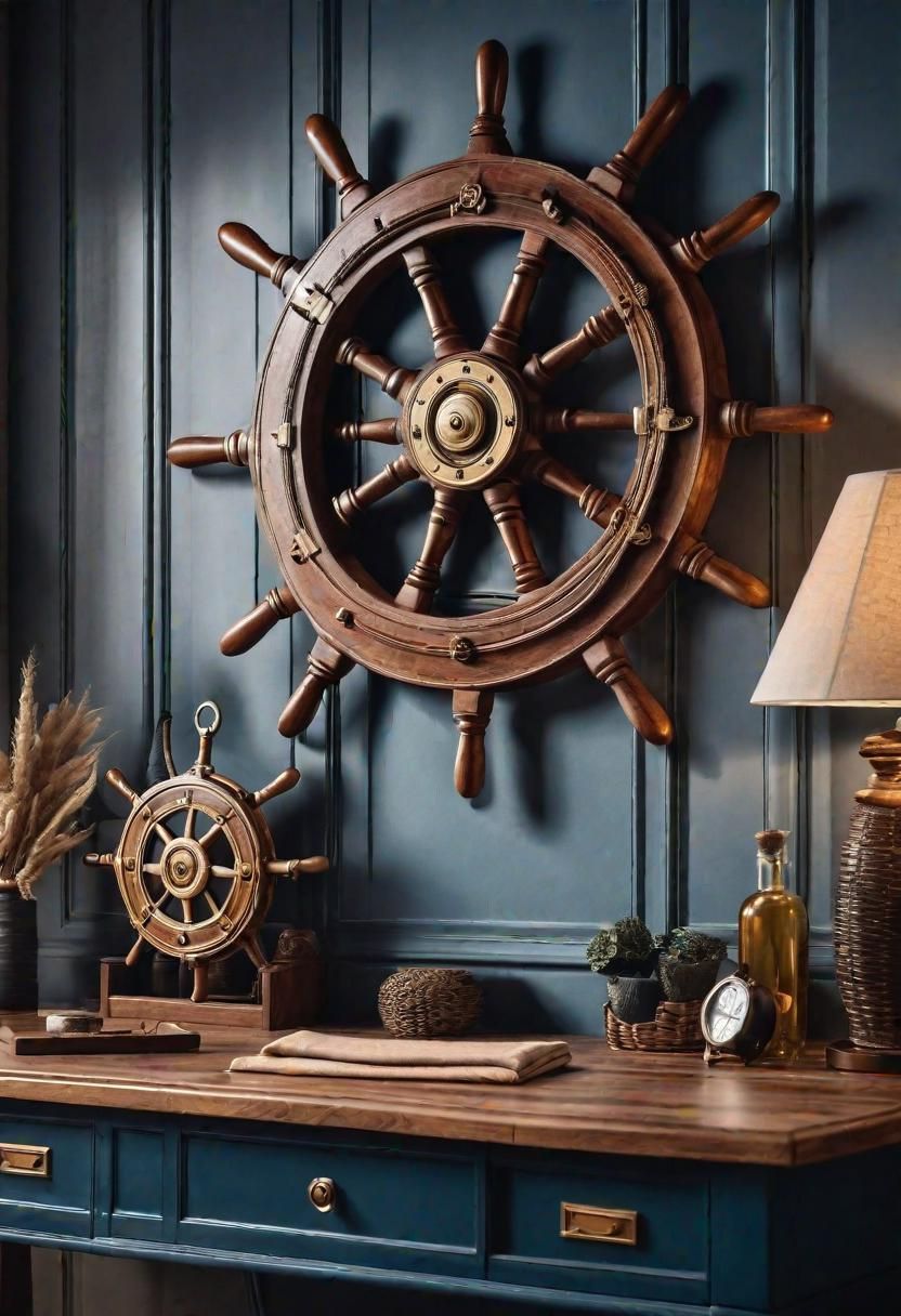 22. Nautical Touches for Home Offices