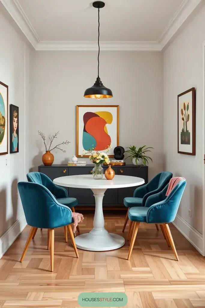 Bring Color Into Your Dining Room With Bold Chairs - photo 2