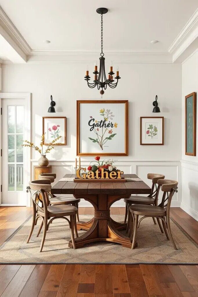Charming Wall Art and Signs for Farmhouse Rooms