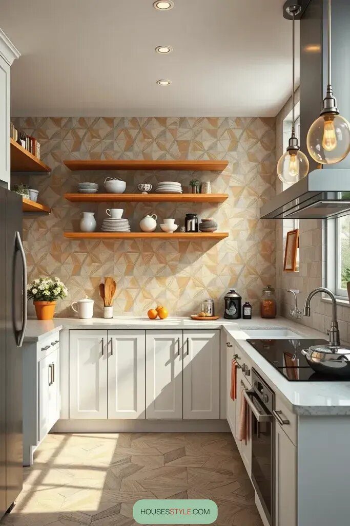 Funky Wallpaper Featuring Vintage Patterns - photo 2