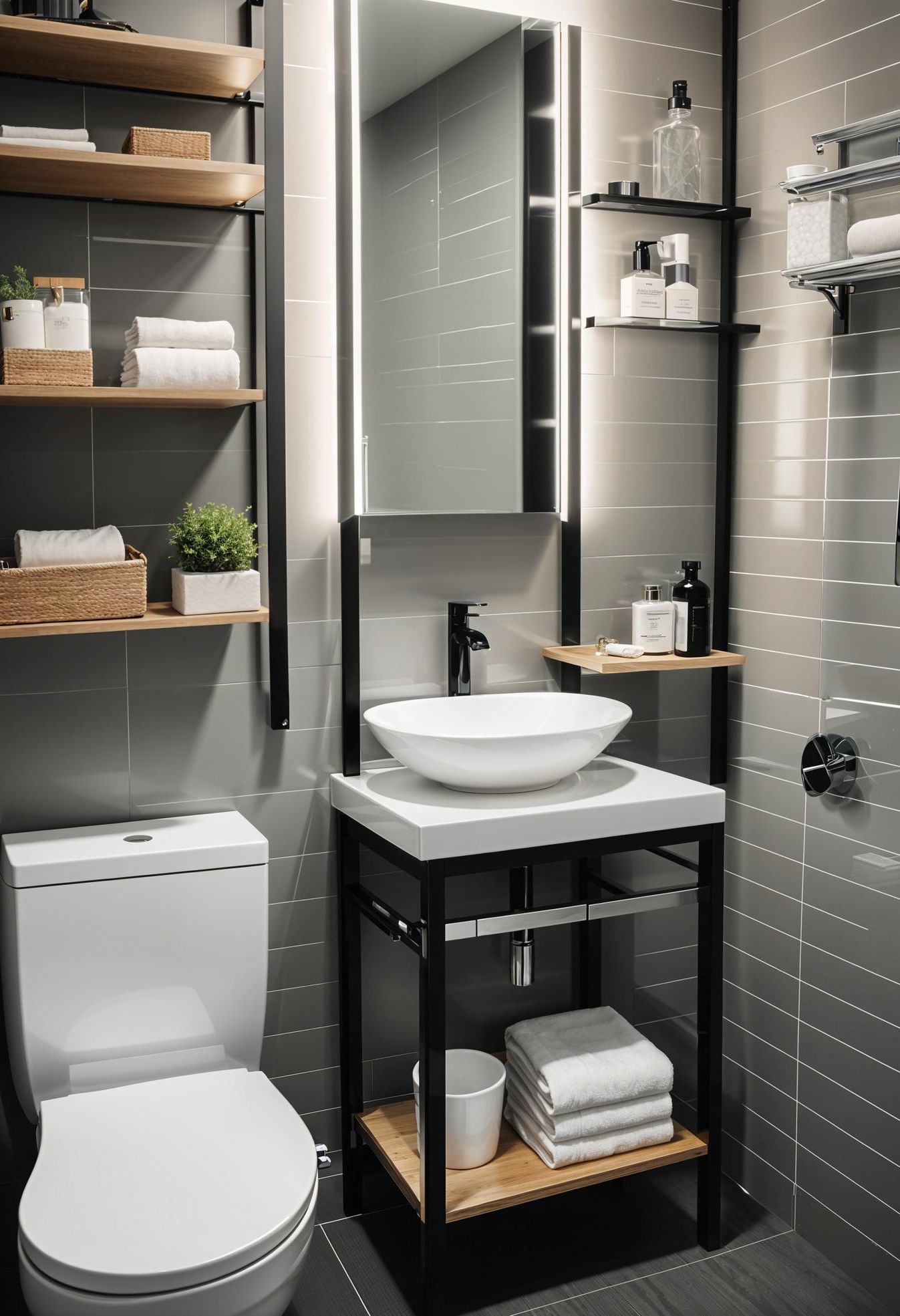 3. Smart Storage for Tight Bathrooms - photo 4