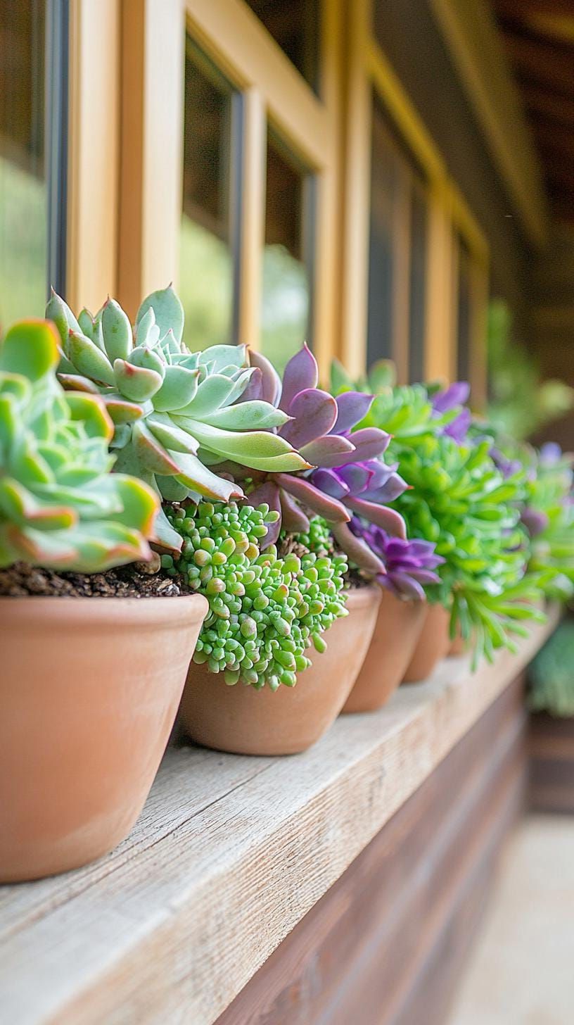 14. Succulent Wall Art for Dry Climates - photo 3