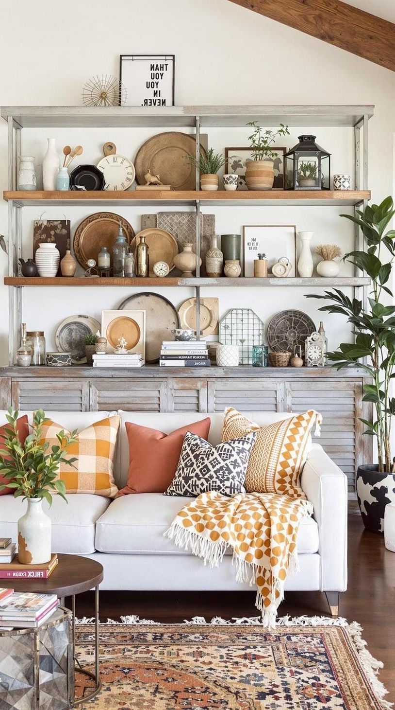 21. Rustic Meets Chic Fusion
