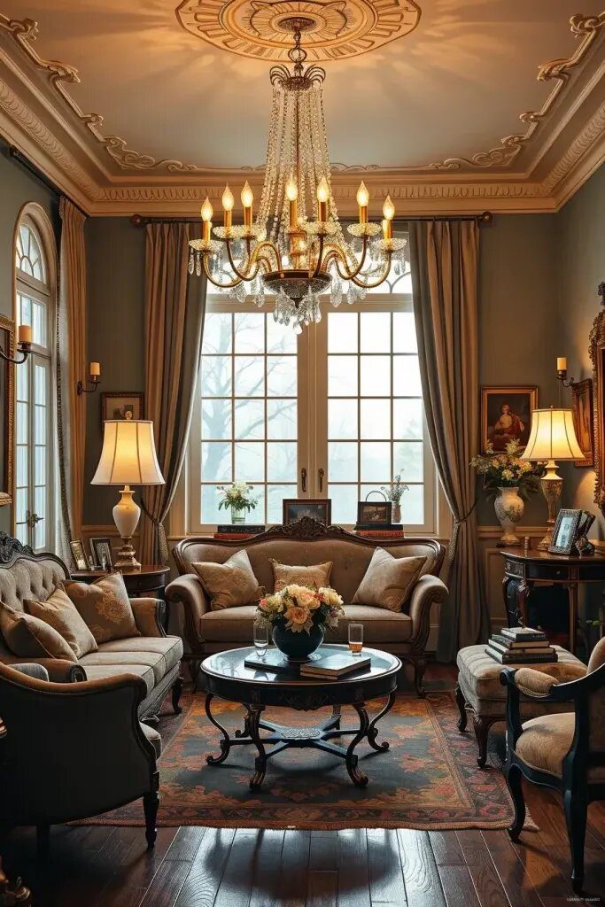 Old-World Lighting Fixtures With Warm Glow - photo 2