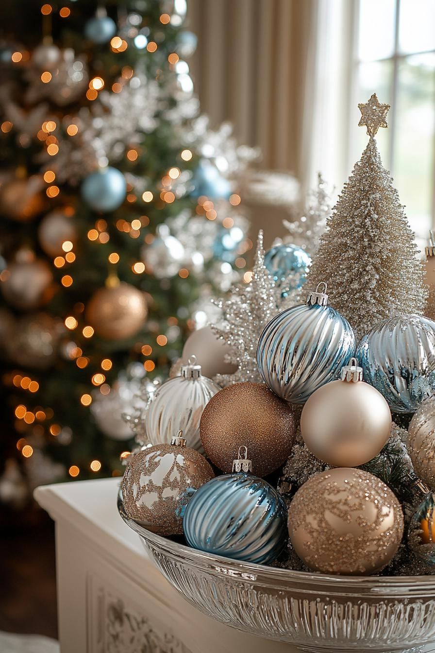 16. Vintage Glass Ornament Bowl Ideas - photo 2