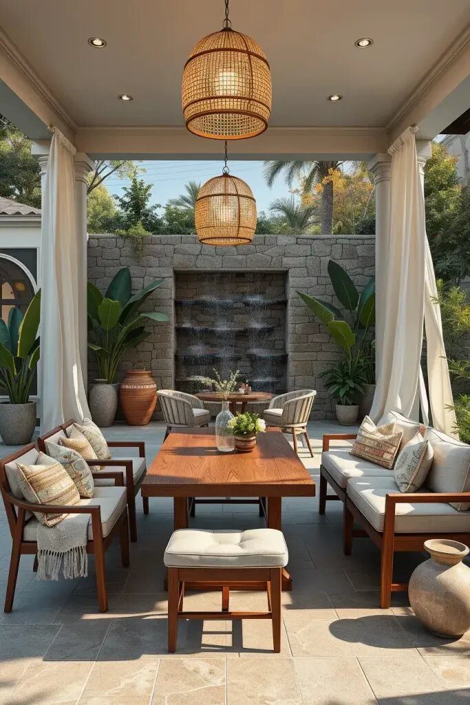 Resort-Style Luxury For Outdoor Dining Rooms
