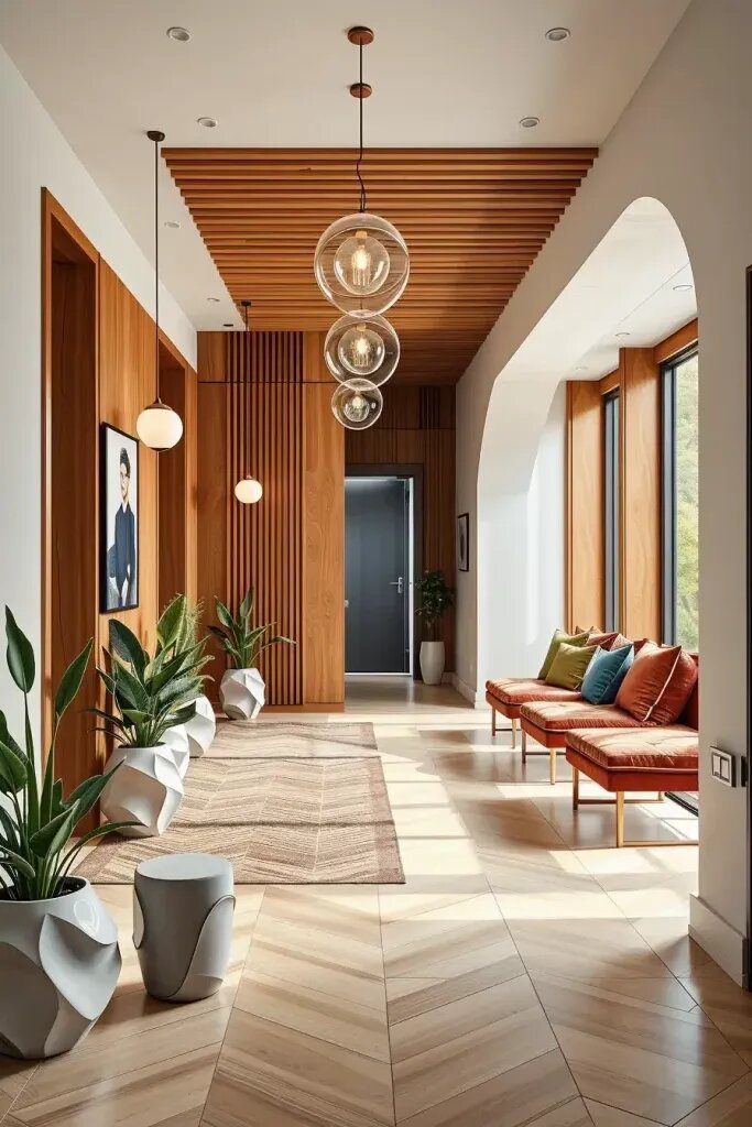 Hallways Featuring Curious Nooks and Insets